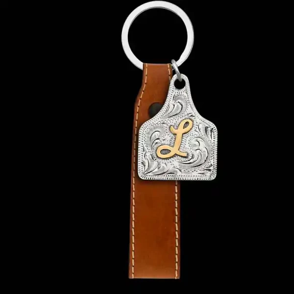 Cattle Town Custom Keychain